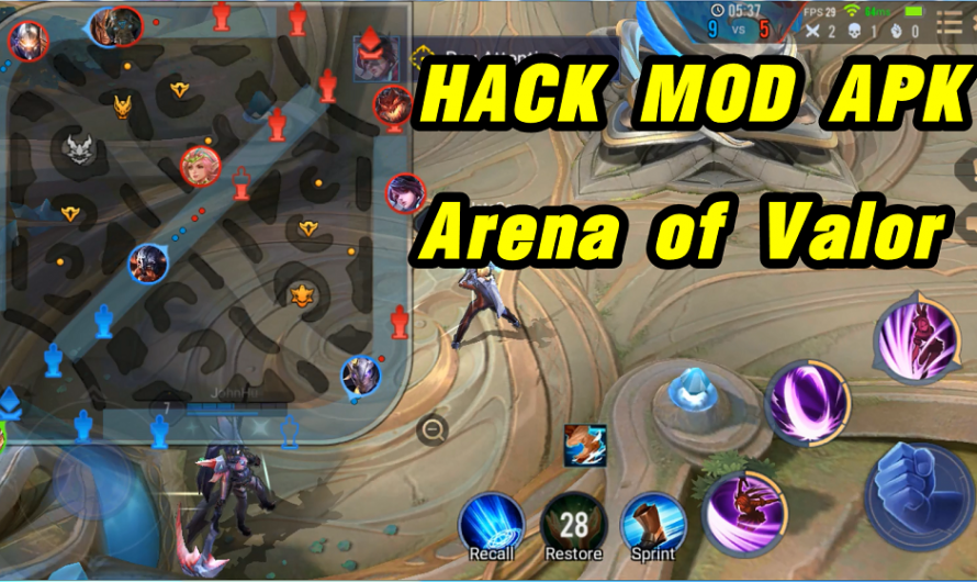 Hack Mod Apk Arena of Valor: 5v5 Arena Game Radar – mod All Hero