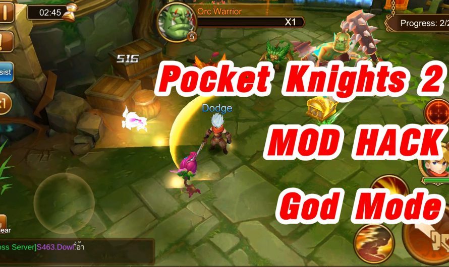 MOD Pocket Knights 2 Free Download| 1 HIT |God Mode