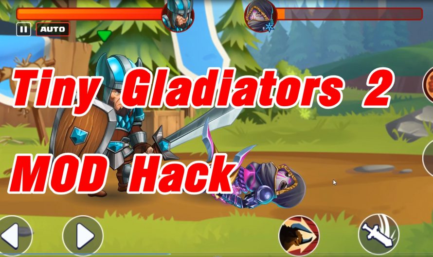 MOD GAME Tiny Gladiators 2 | 1 HIT | God Mode